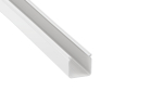Profile TEKKNI+ type HELSE+ white lacquered, 1 m
